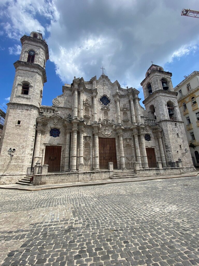 cathedral square in old havana