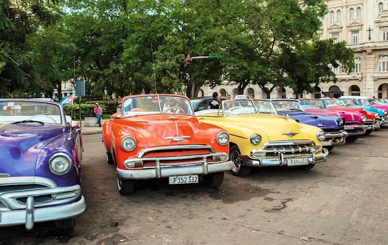convertibles in havana